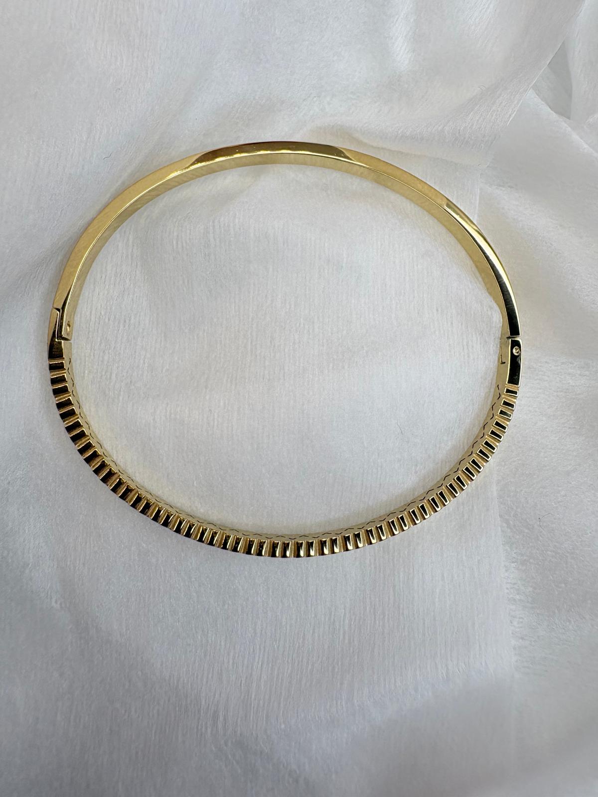 Bracciale Rigido Bangle Dorato